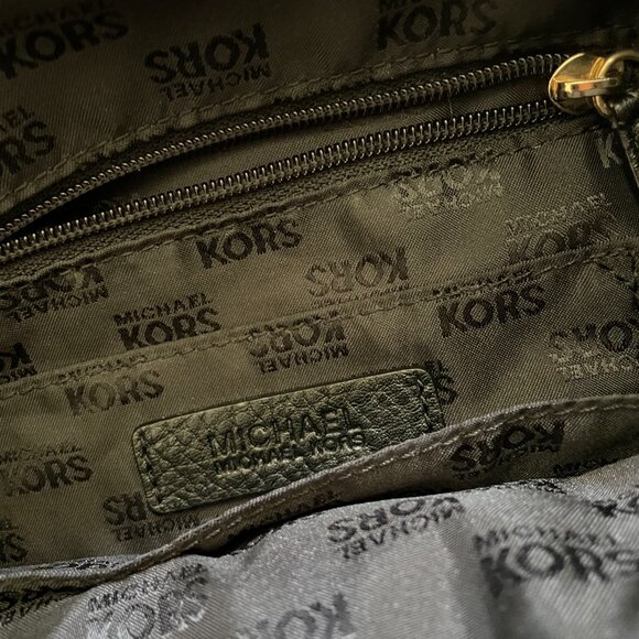 Michael Kors Black Soft Leather Satchel - Picture 10 of 14